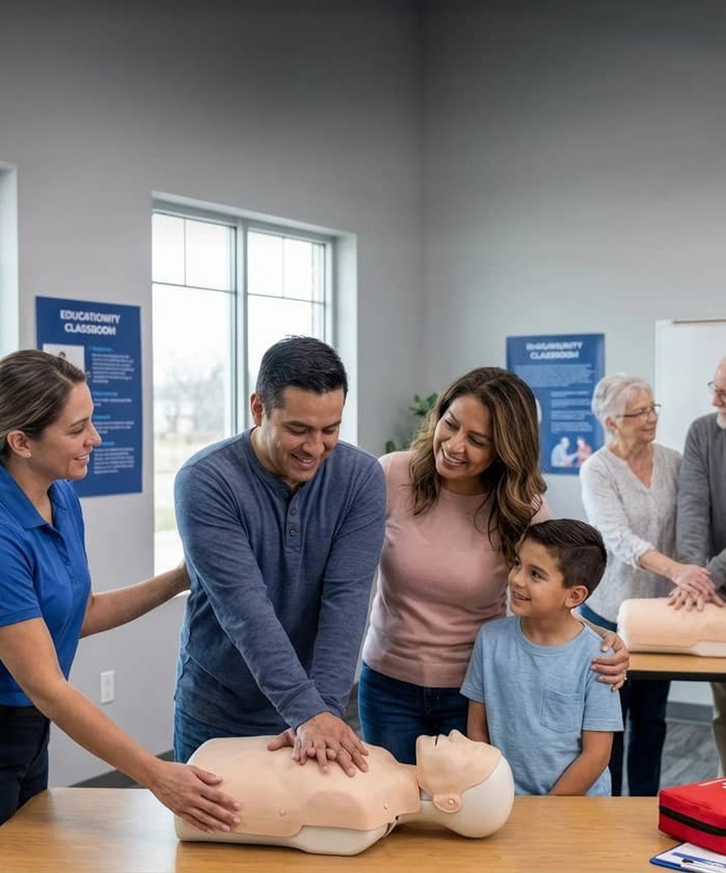 CPR class for southern New Hampshire students