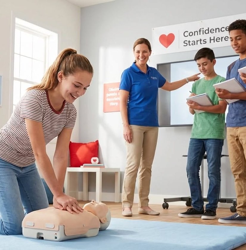 Youth safety training classroom