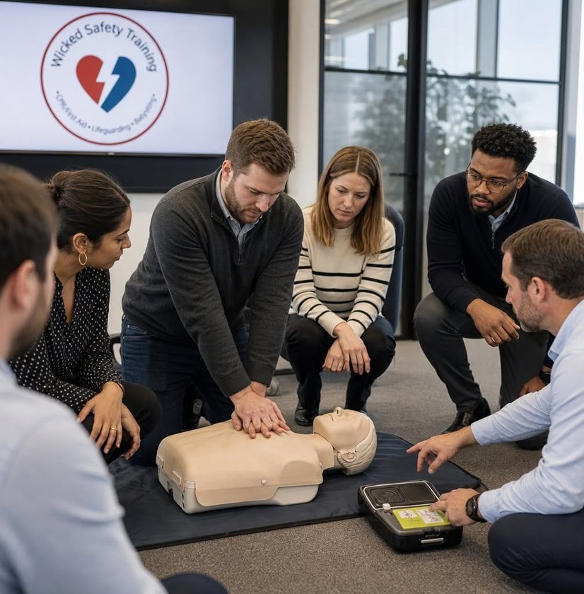 Corporate AED training